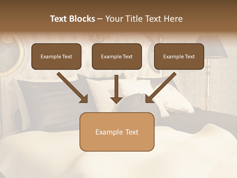 Stylish Bedroom Standard PowerPoint Template
