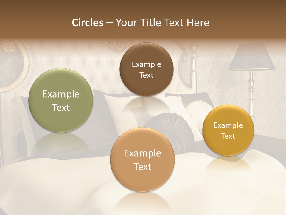Stylish Bedroom Standard PowerPoint Template