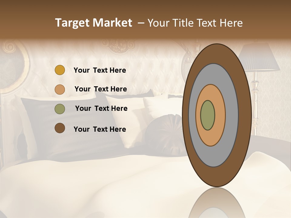 Stylish Bedroom Standard PowerPoint Template