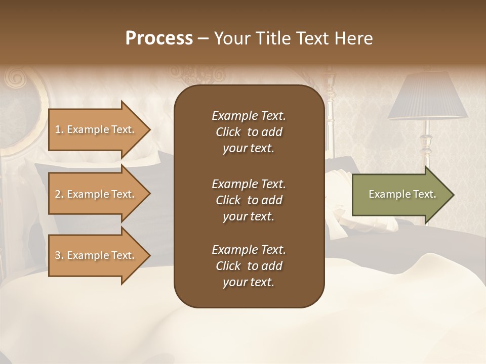 Stylish Bedroom Standard PowerPoint Template