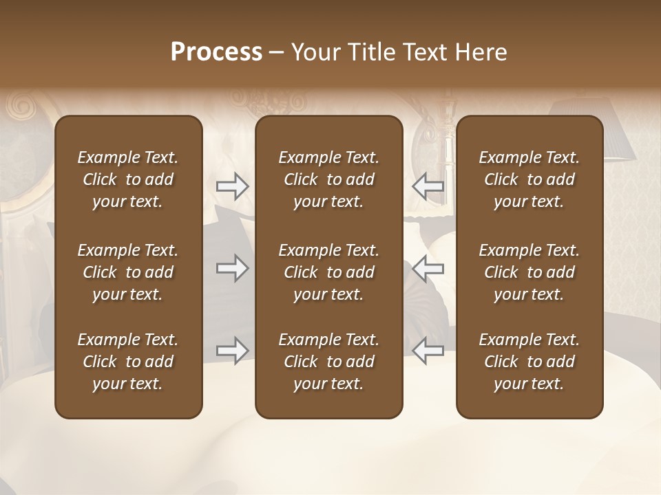 Stylish Bedroom Standard PowerPoint Template