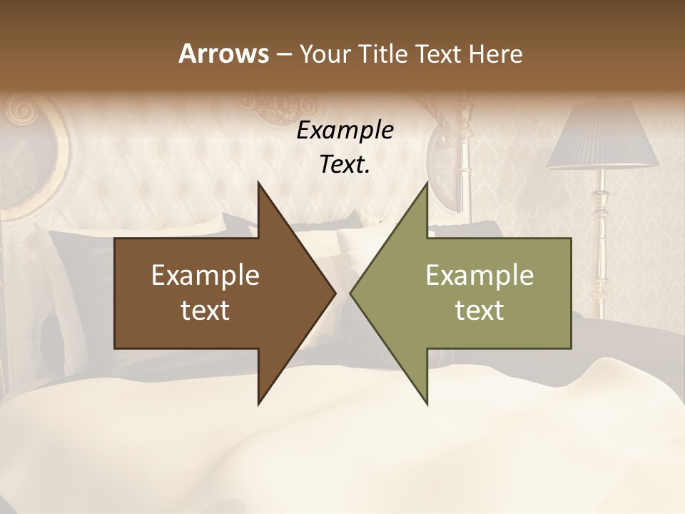 Stylish Bedroom Standard PowerPoint Template