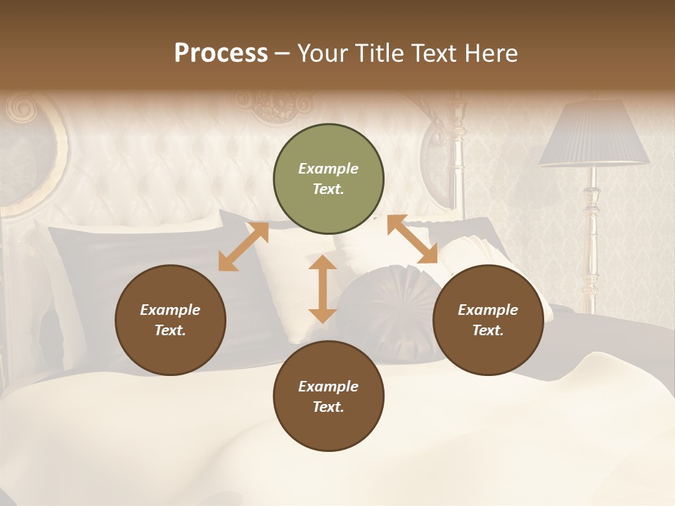 Stylish Bedroom Standard PowerPoint Template