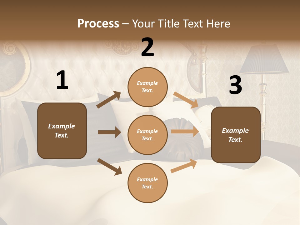 Stylish Bedroom Standard PowerPoint Template