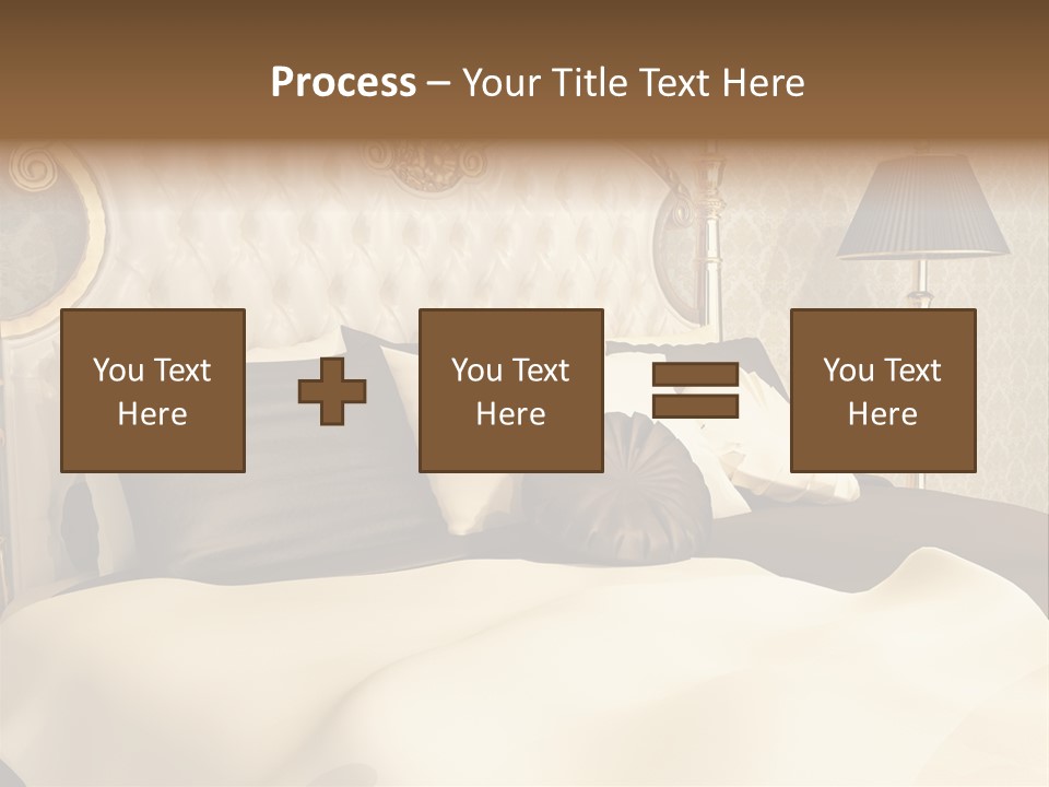 Stylish Bedroom Standard PowerPoint Template
