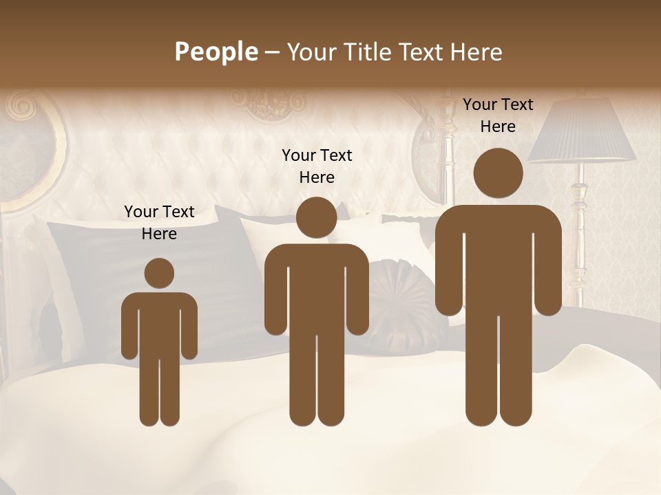 Stylish Bedroom Standard PowerPoint Template