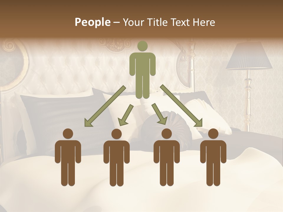 Stylish Bedroom Standard PowerPoint Template