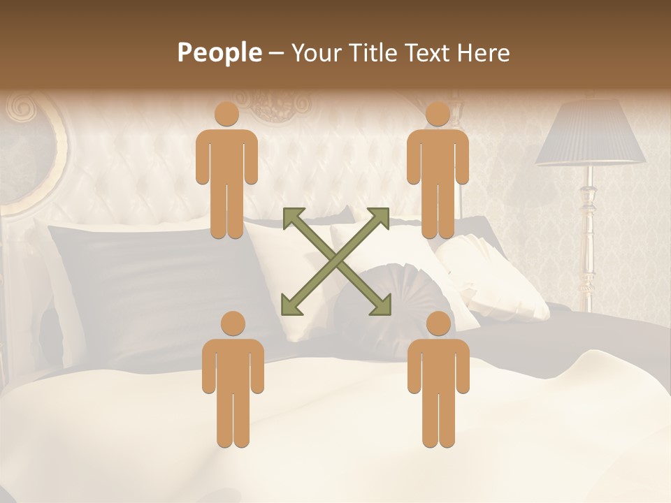 Stylish Bedroom Standard PowerPoint Template