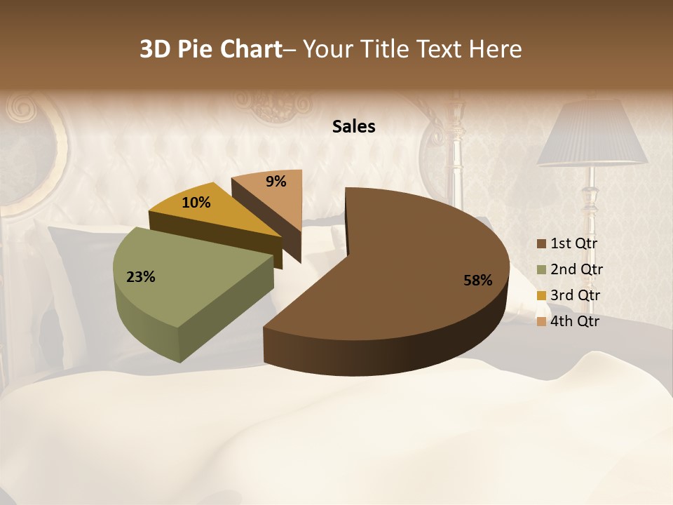 Stylish Bedroom Standard PowerPoint Template