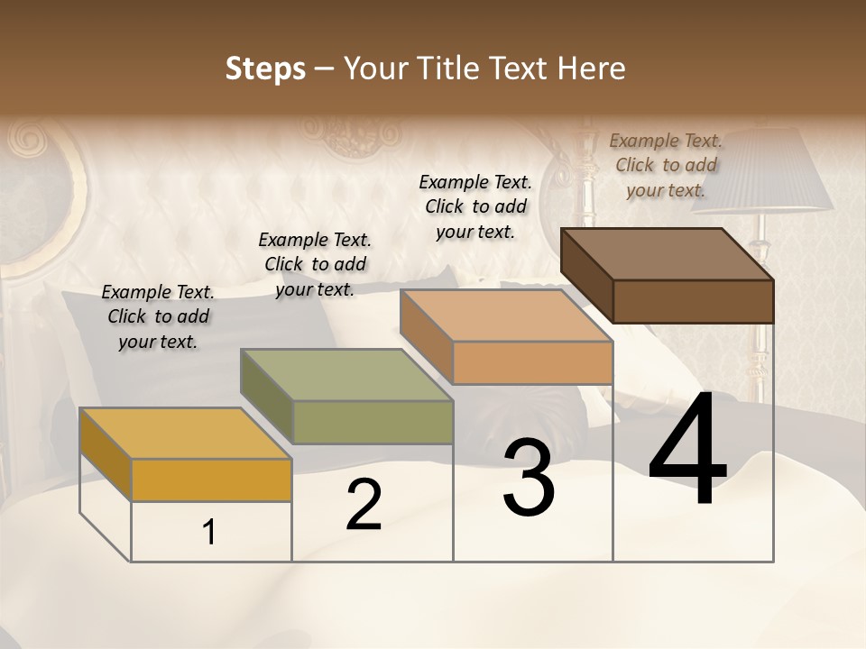 Stylish Bedroom Standard PowerPoint Template