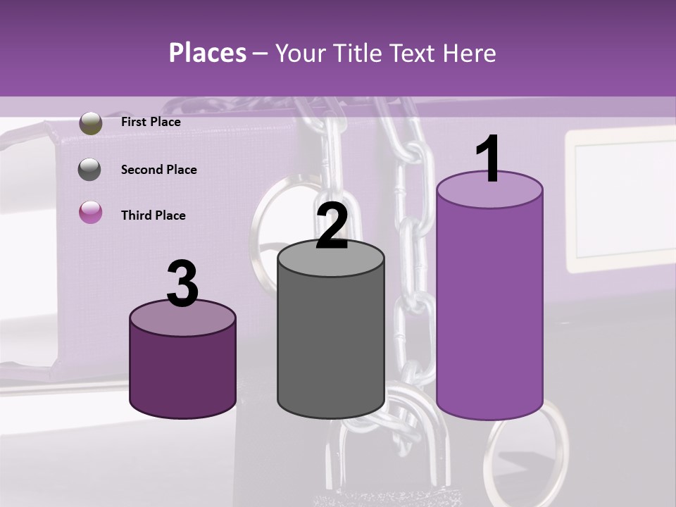 Records Library Binder PowerPoint Template