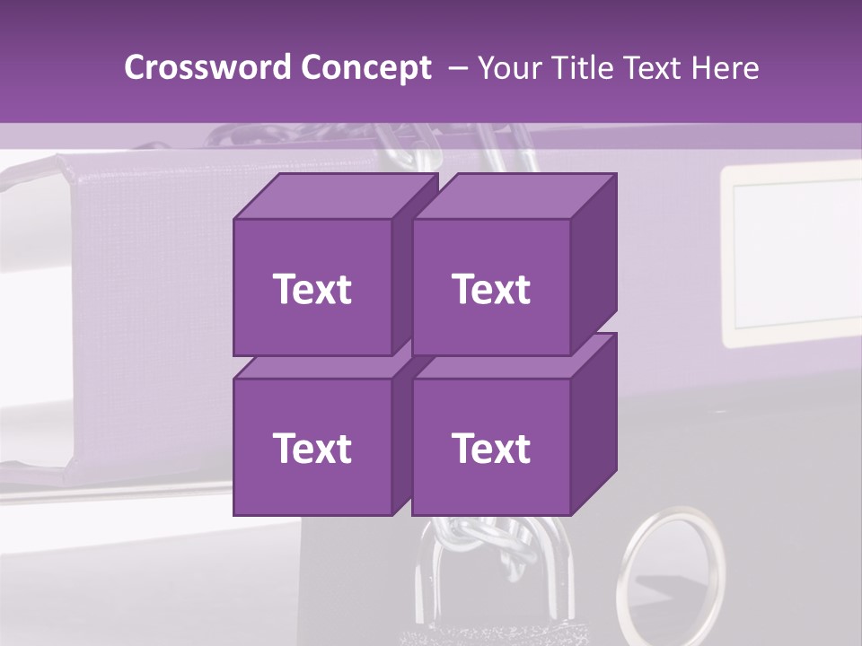 Records Library Binder PowerPoint Template