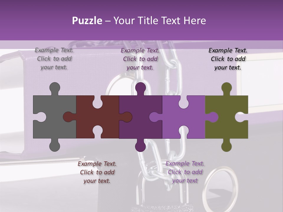 Records Library Binder PowerPoint Template