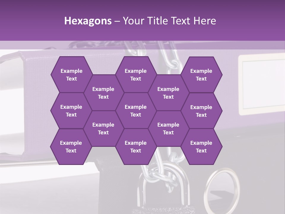 Records Library Binder PowerPoint Template