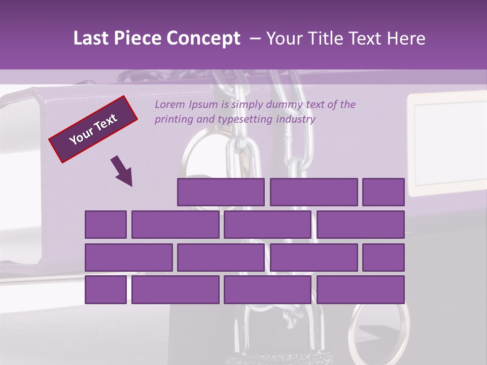 Records Library Binder PowerPoint Template