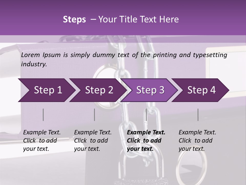 Records Library Binder PowerPoint Template