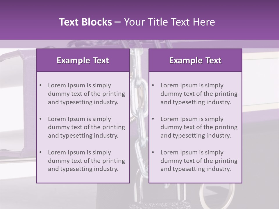 Records Library Binder PowerPoint Template