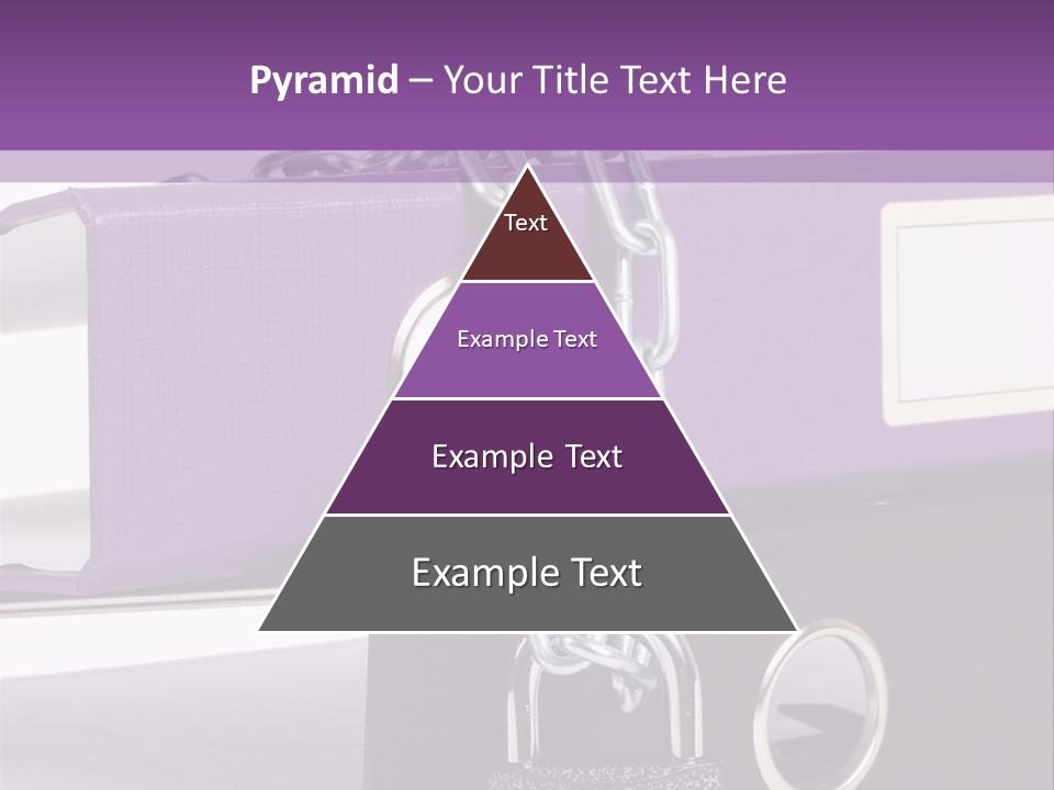 Records Library Binder PowerPoint Template