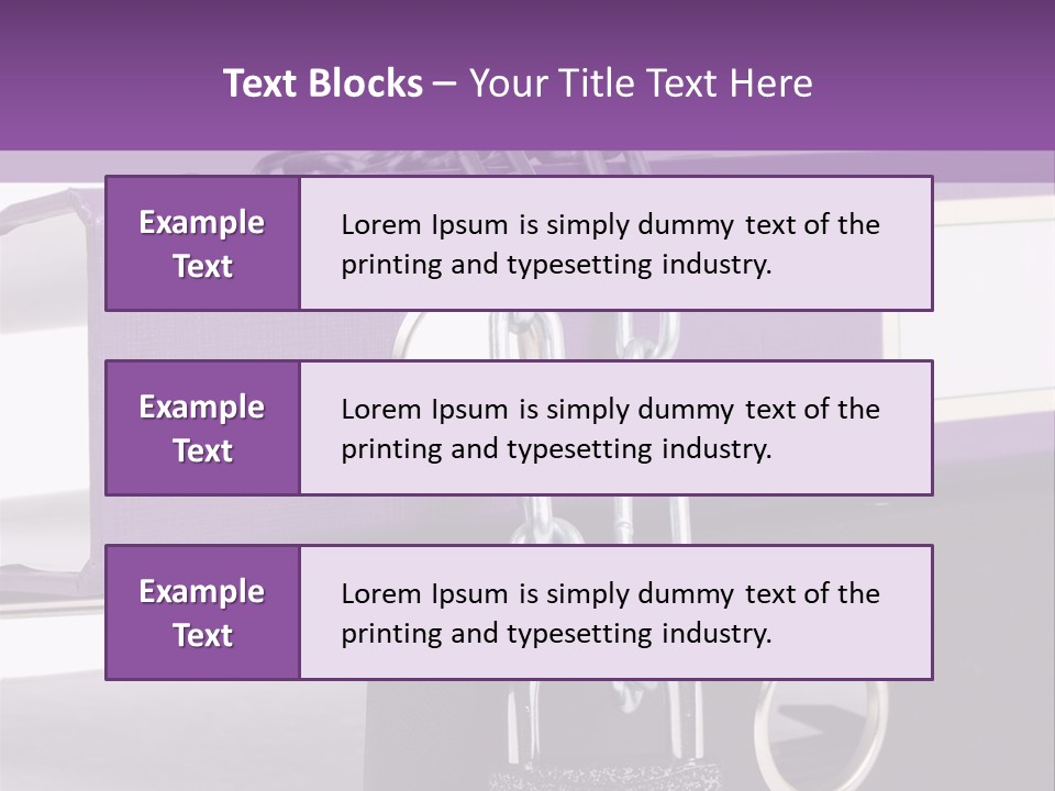 Records Library Binder PowerPoint Template