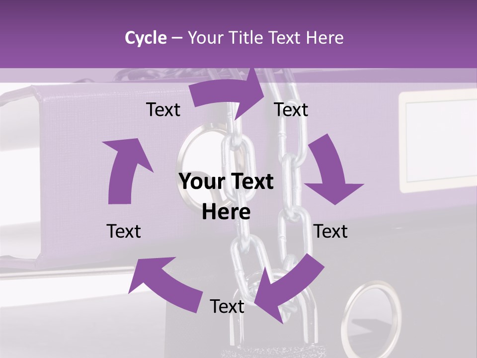 Records Library Binder PowerPoint Template