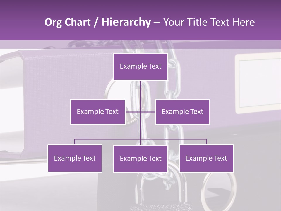Records Library Binder PowerPoint Template