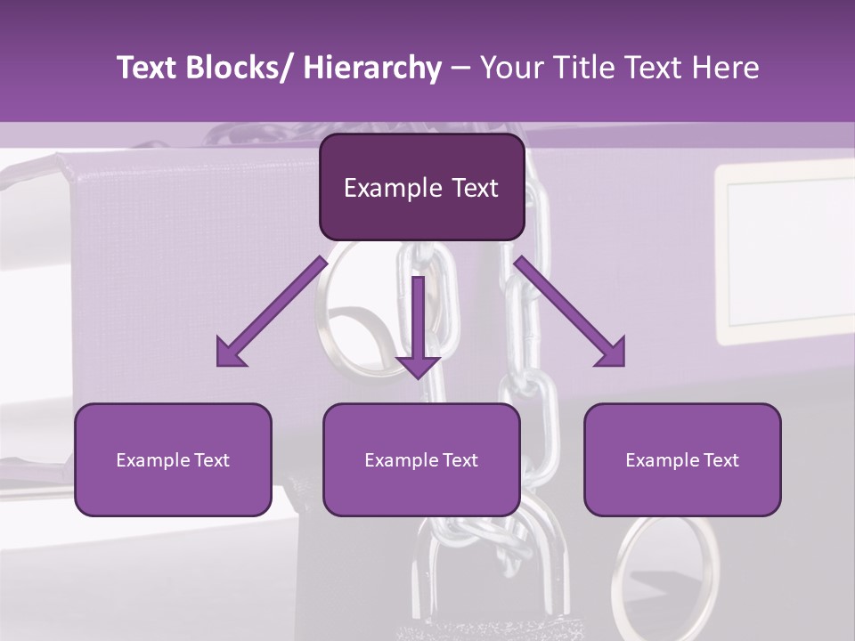 Records Library Binder PowerPoint Template