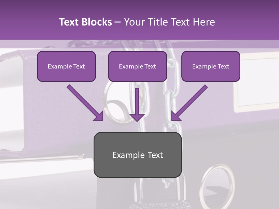 Records Library Binder PowerPoint Template