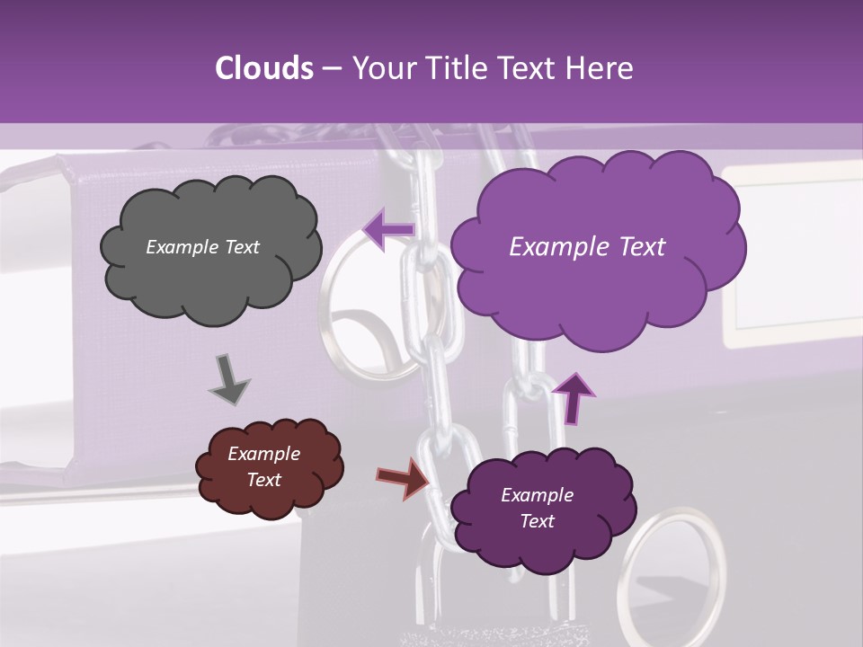 Records Library Binder PowerPoint Template