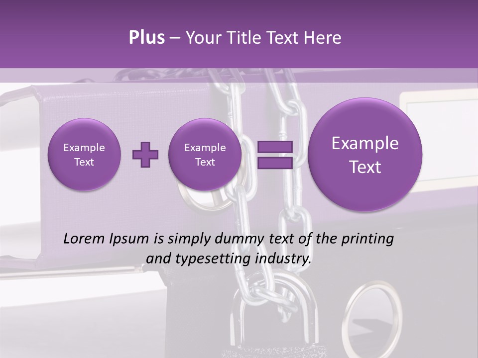 Records Library Binder PowerPoint Template