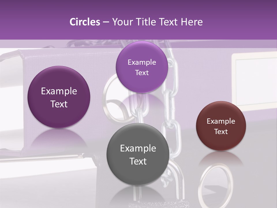 Records Library Binder PowerPoint Template