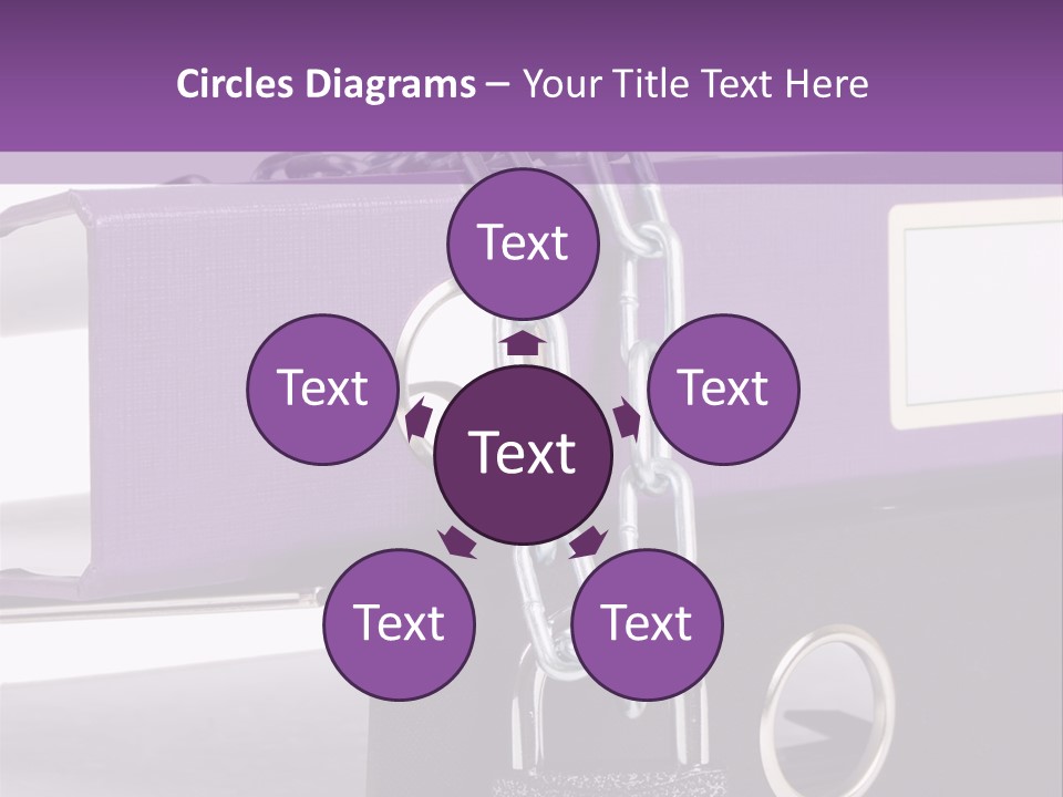 Records Library Binder PowerPoint Template