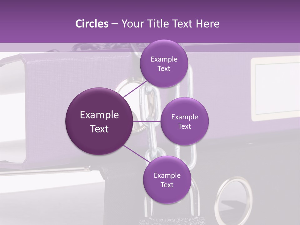 Records Library Binder PowerPoint Template