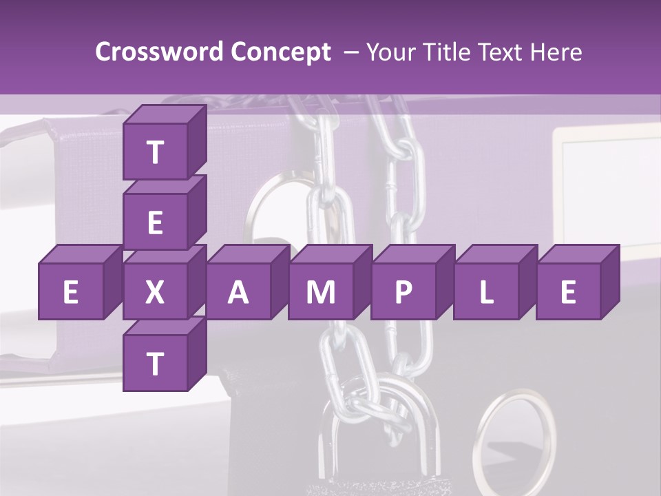Records Library Binder PowerPoint Template