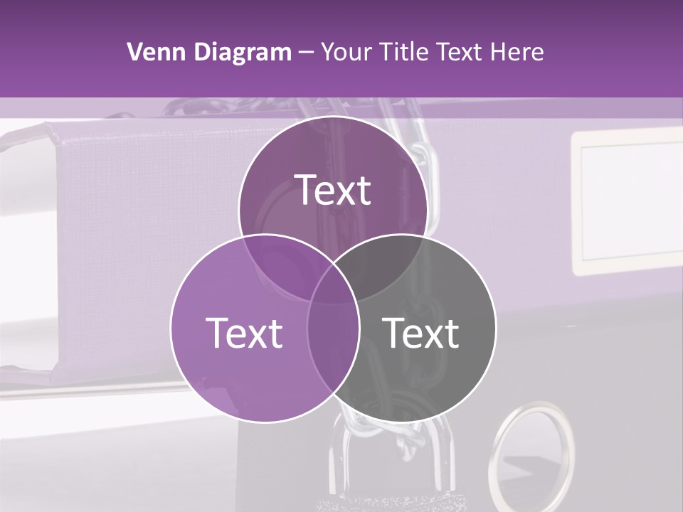 Records Library Binder PowerPoint Template