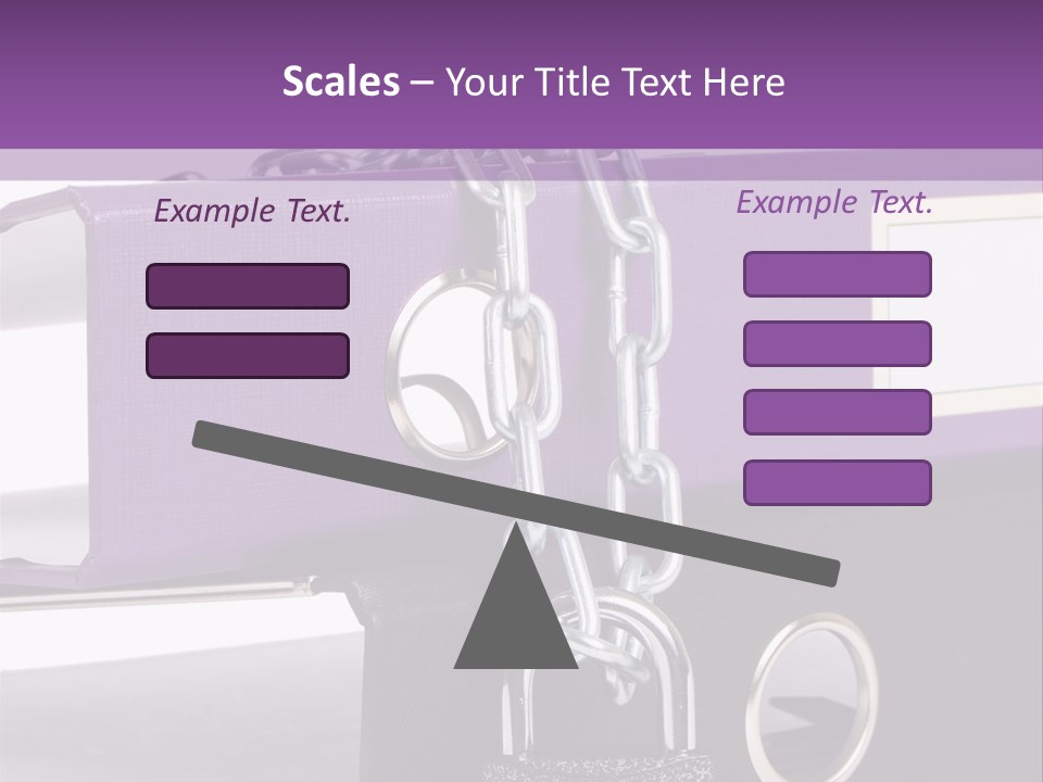 Records Library Binder PowerPoint Template