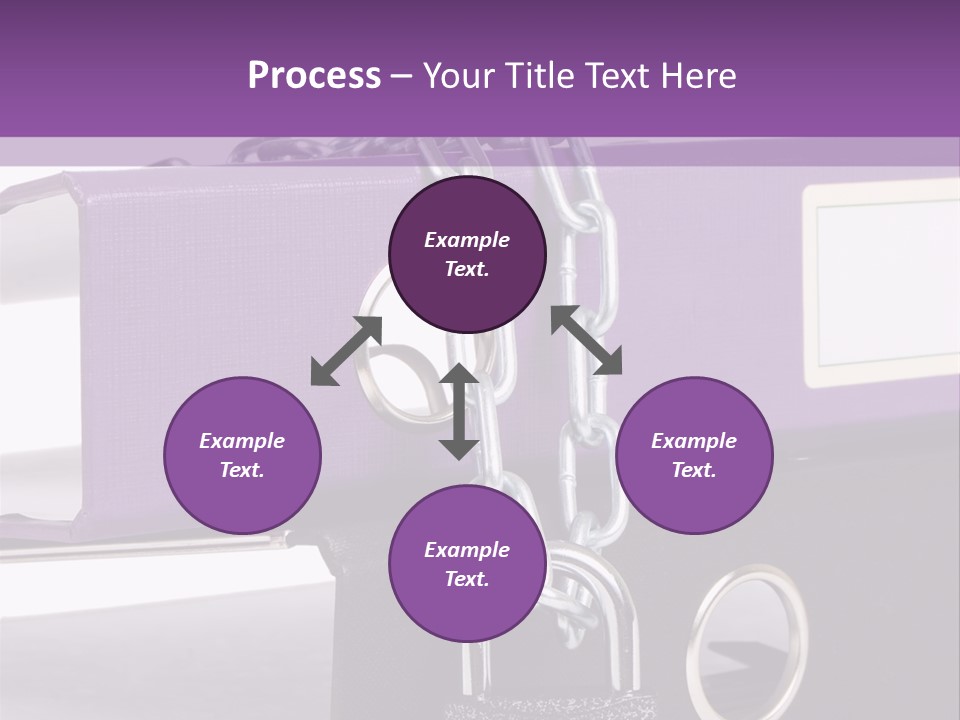 Records Library Binder PowerPoint Template