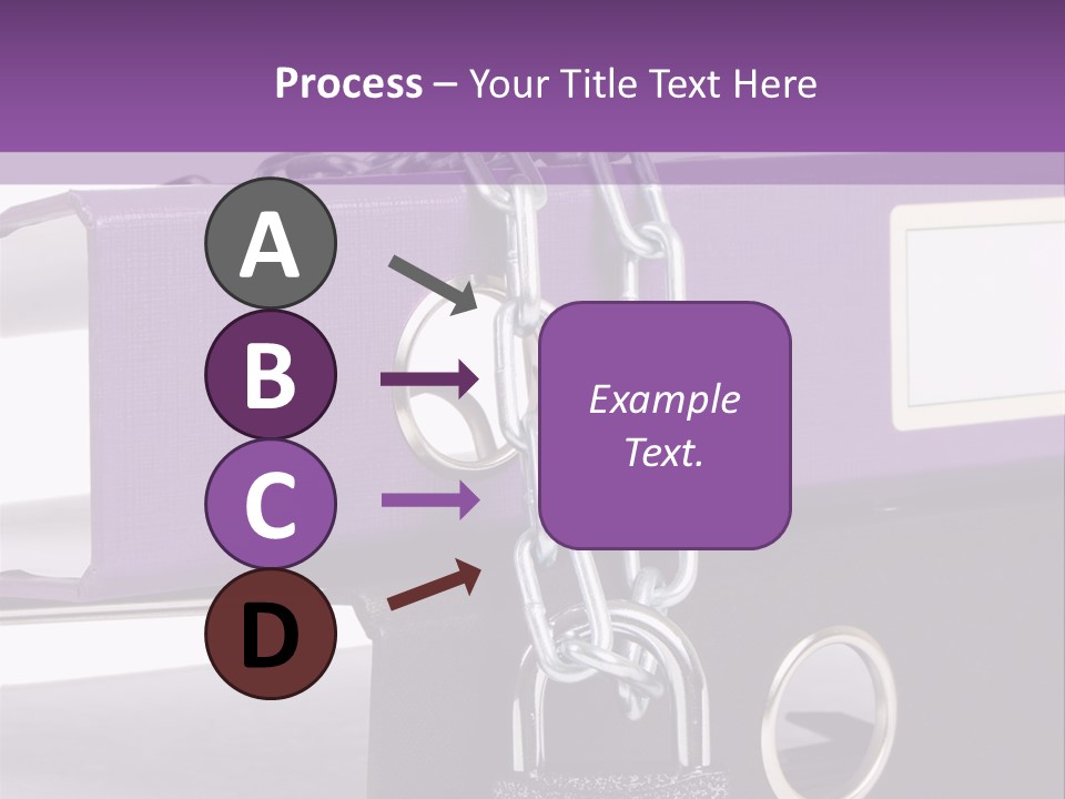 Records Library Binder PowerPoint Template