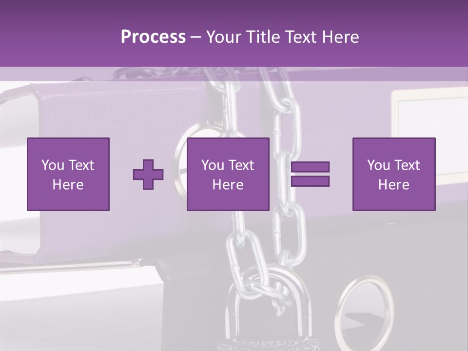 Records Library Binder PowerPoint Template