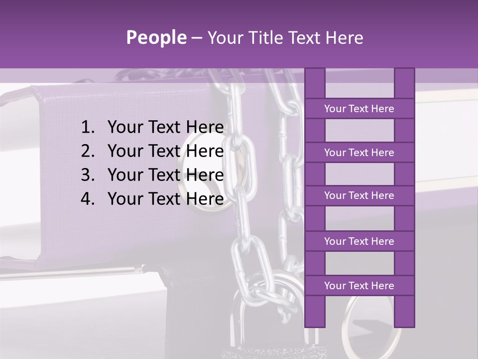 Records Library Binder PowerPoint Template
