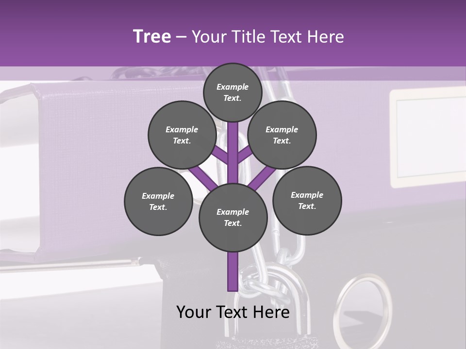 Records Library Binder PowerPoint Template