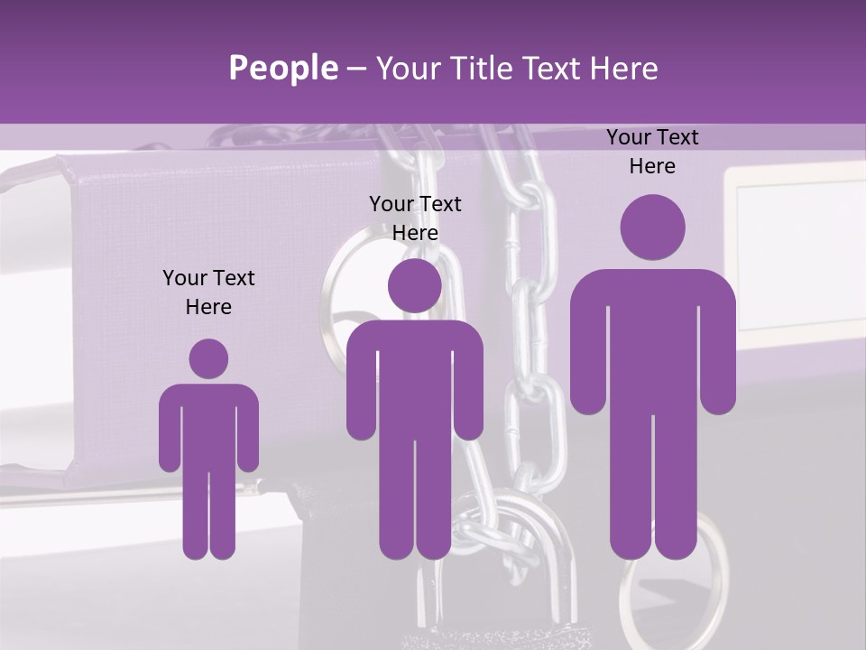 Records Library Binder PowerPoint Template