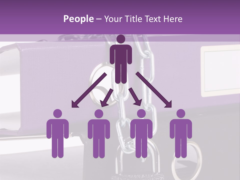 Records Library Binder PowerPoint Template