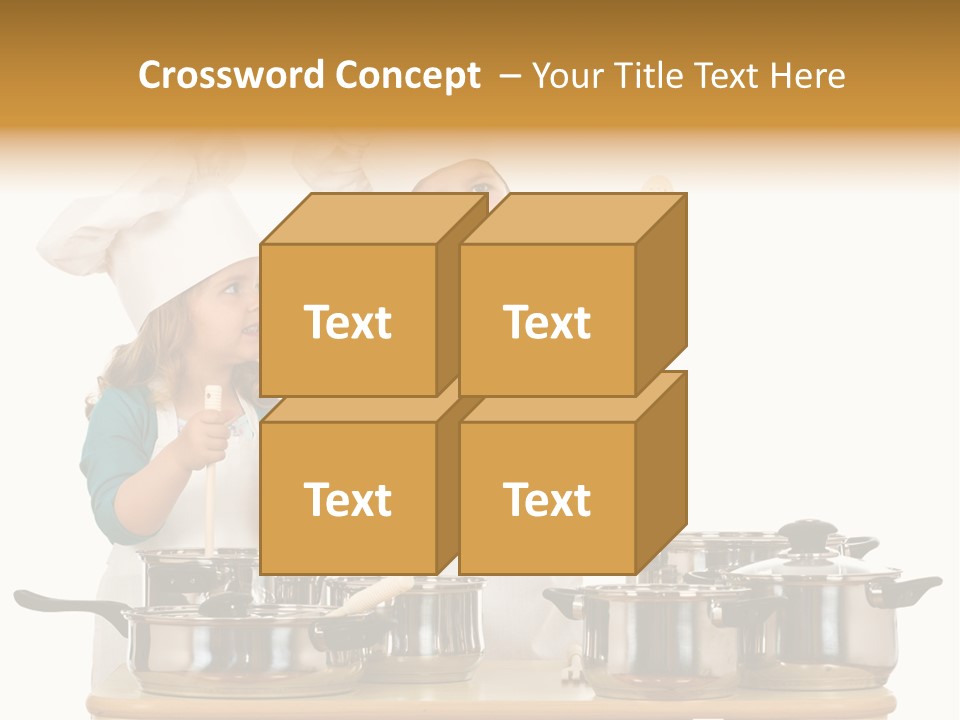 Hat Apron Chef PowerPoint Template