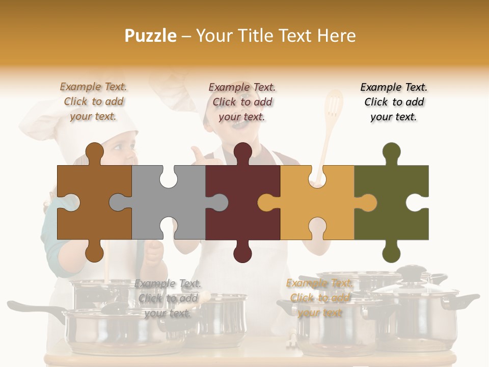 Hat Apron Chef PowerPoint Template