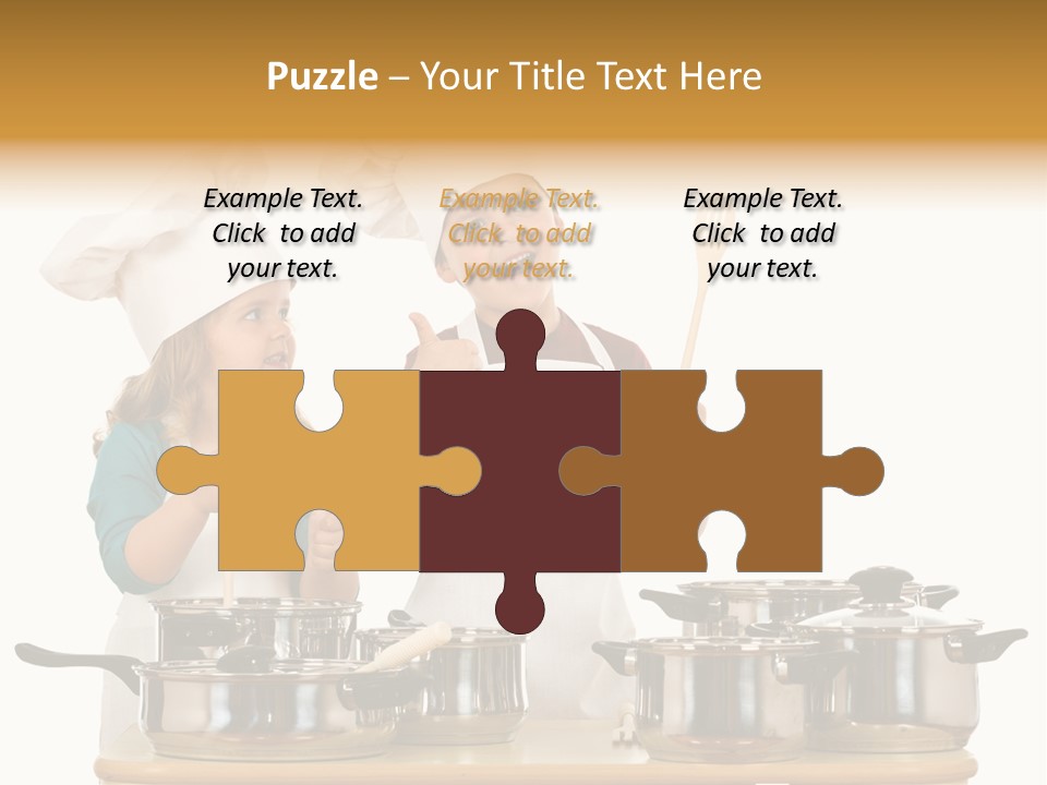 Hat Apron Chef PowerPoint Template