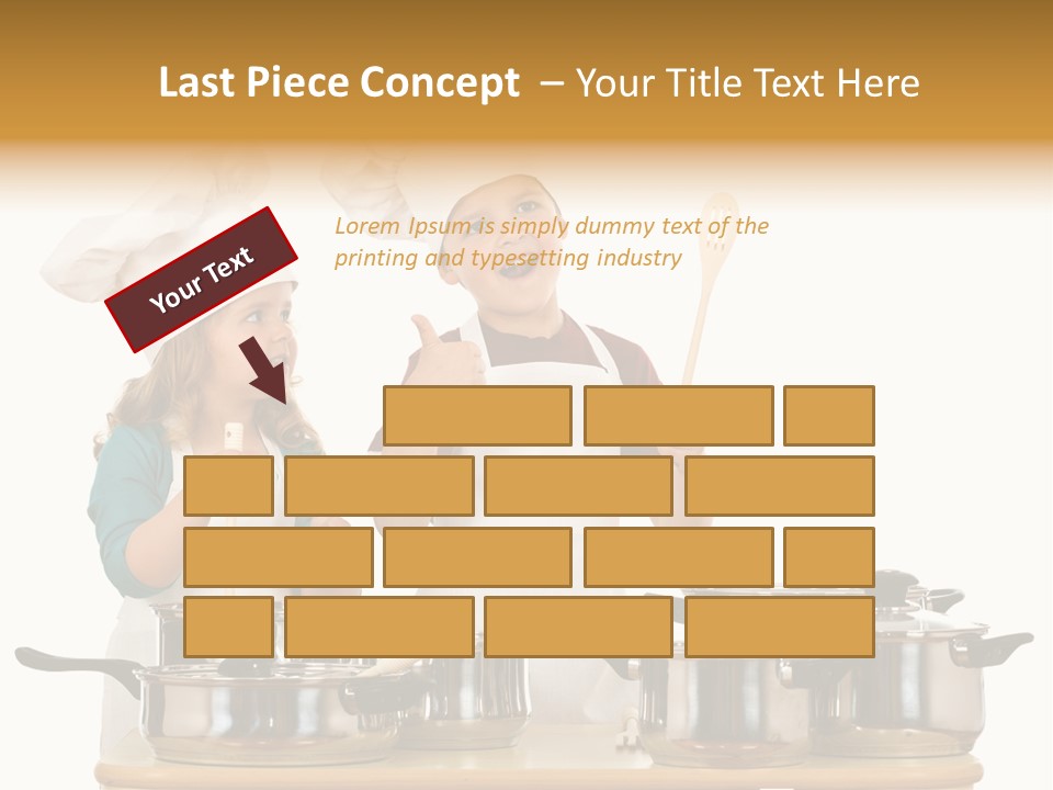 Hat Apron Chef PowerPoint Template