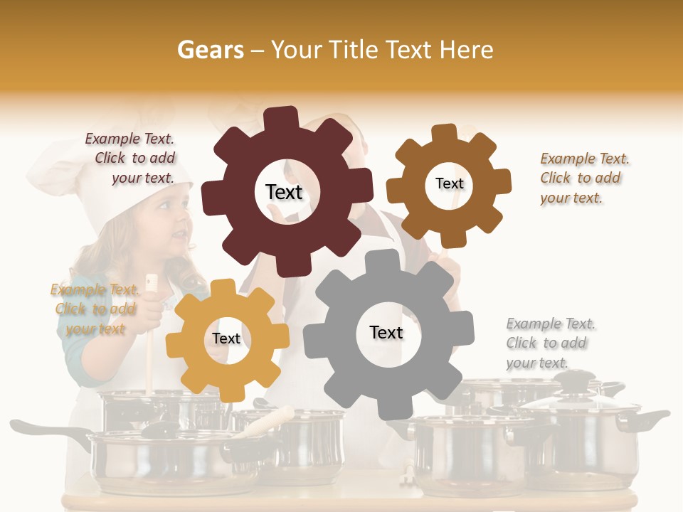 Hat Apron Chef PowerPoint Template