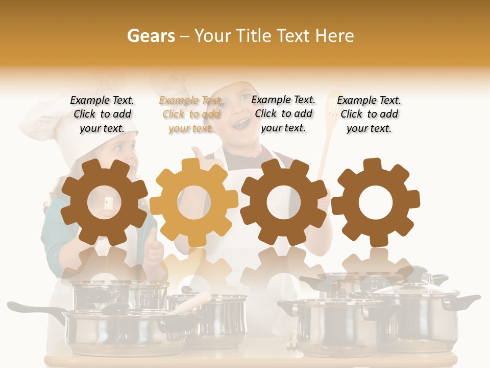 Hat Apron Chef PowerPoint Template