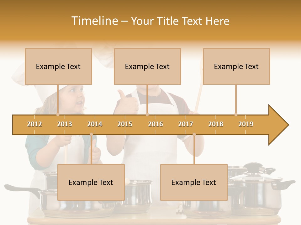 Hat Apron Chef PowerPoint Template