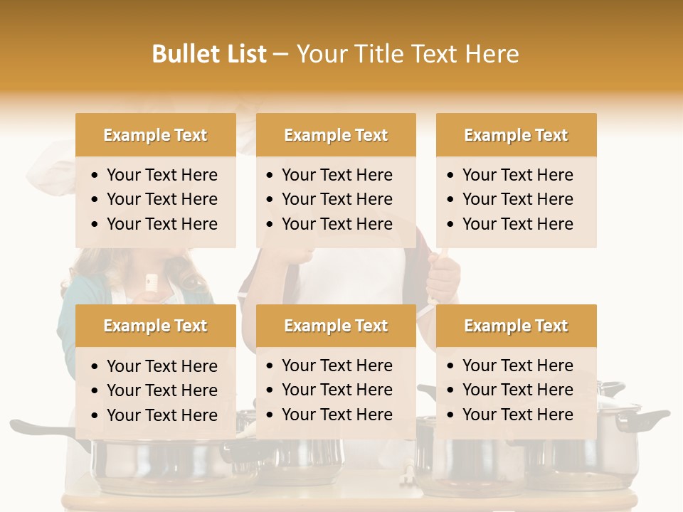 Hat Apron Chef PowerPoint Template